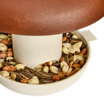 organic mangeoire silo 18cm chestnut brown